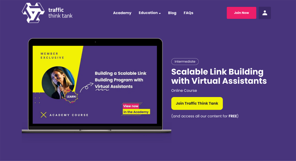 Scalable Link Building with Virtual Assistants