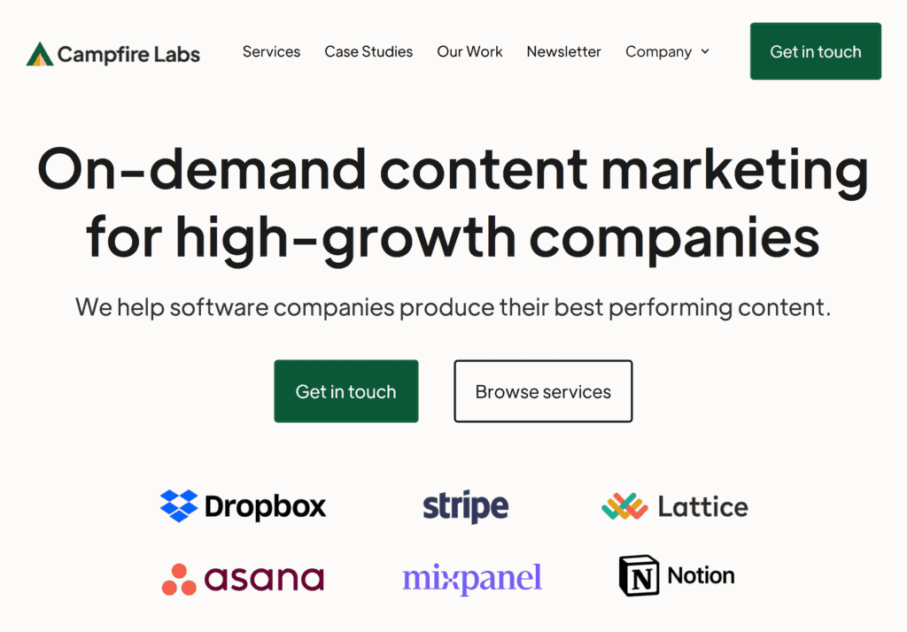 Campfire Labs – Homepage