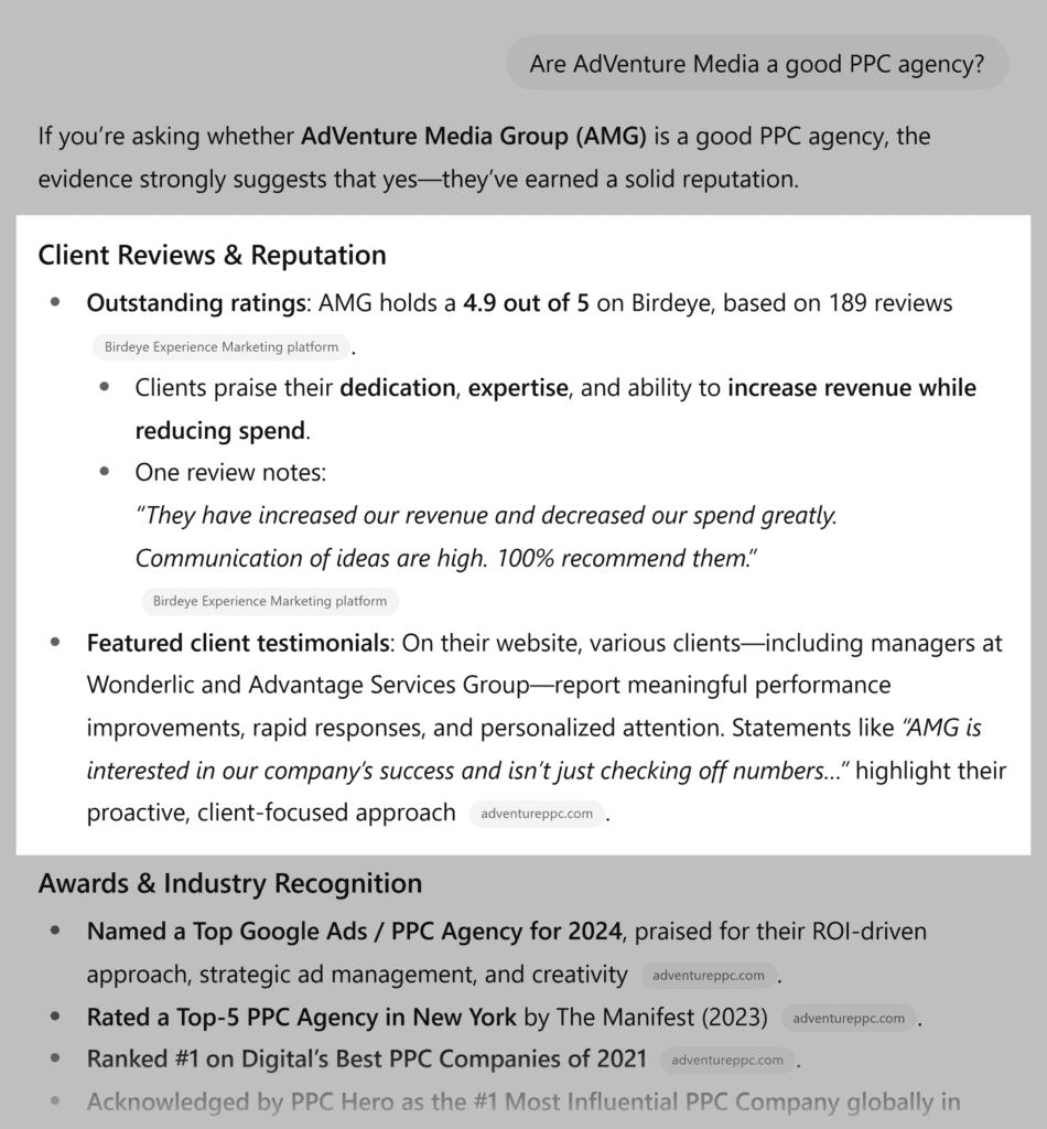 ChatGPT – About AdVenture Media