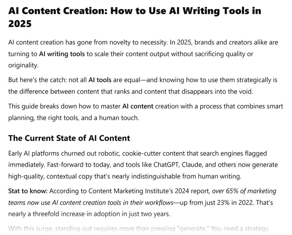 ChatGPT – Prompt Enhance Existing Content