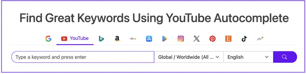 Keyword Tool.io
