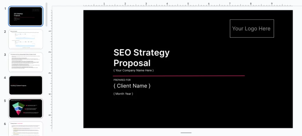 SEO Strategy Proposal