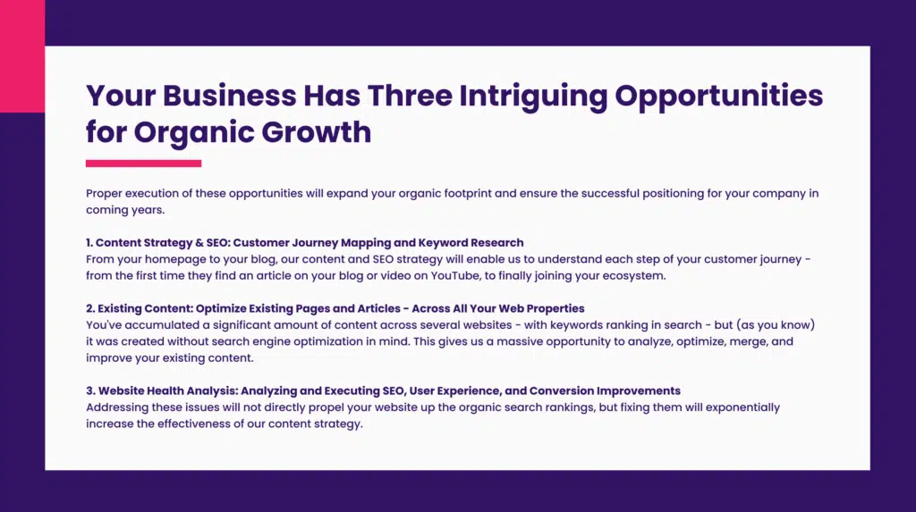 Pitch deck – Slide 1